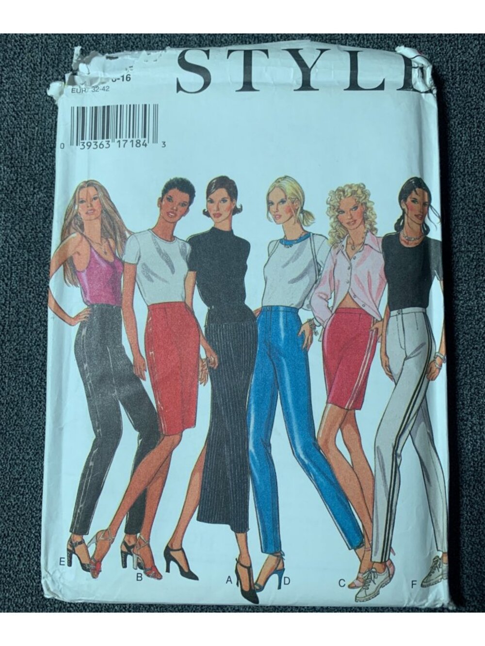 Style Misses Skirt Pants Sewing Pattern Size 6 8 10 12 14 16 2652 Uncut